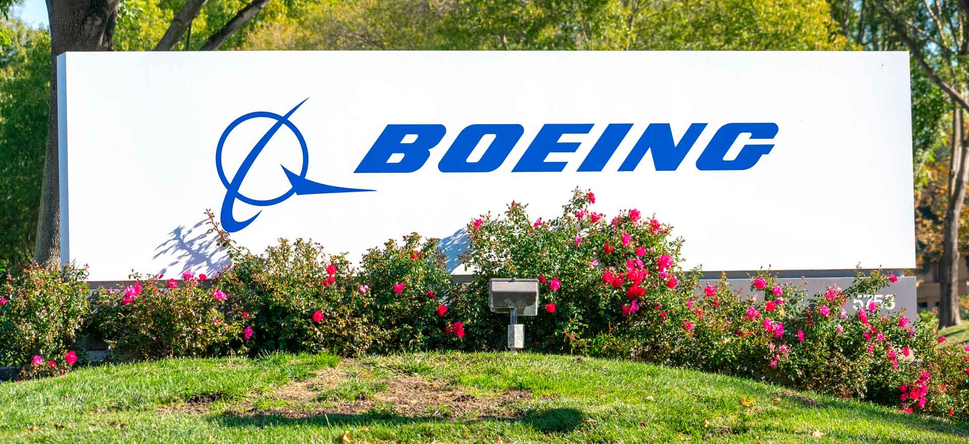 Boeing Outdoor Sign
