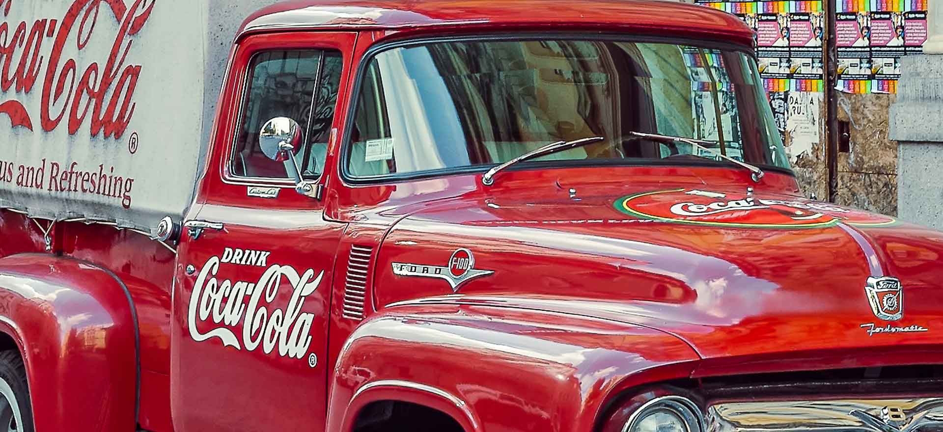 Vehicle Wrap Coca-Cola Vintage Truck project
