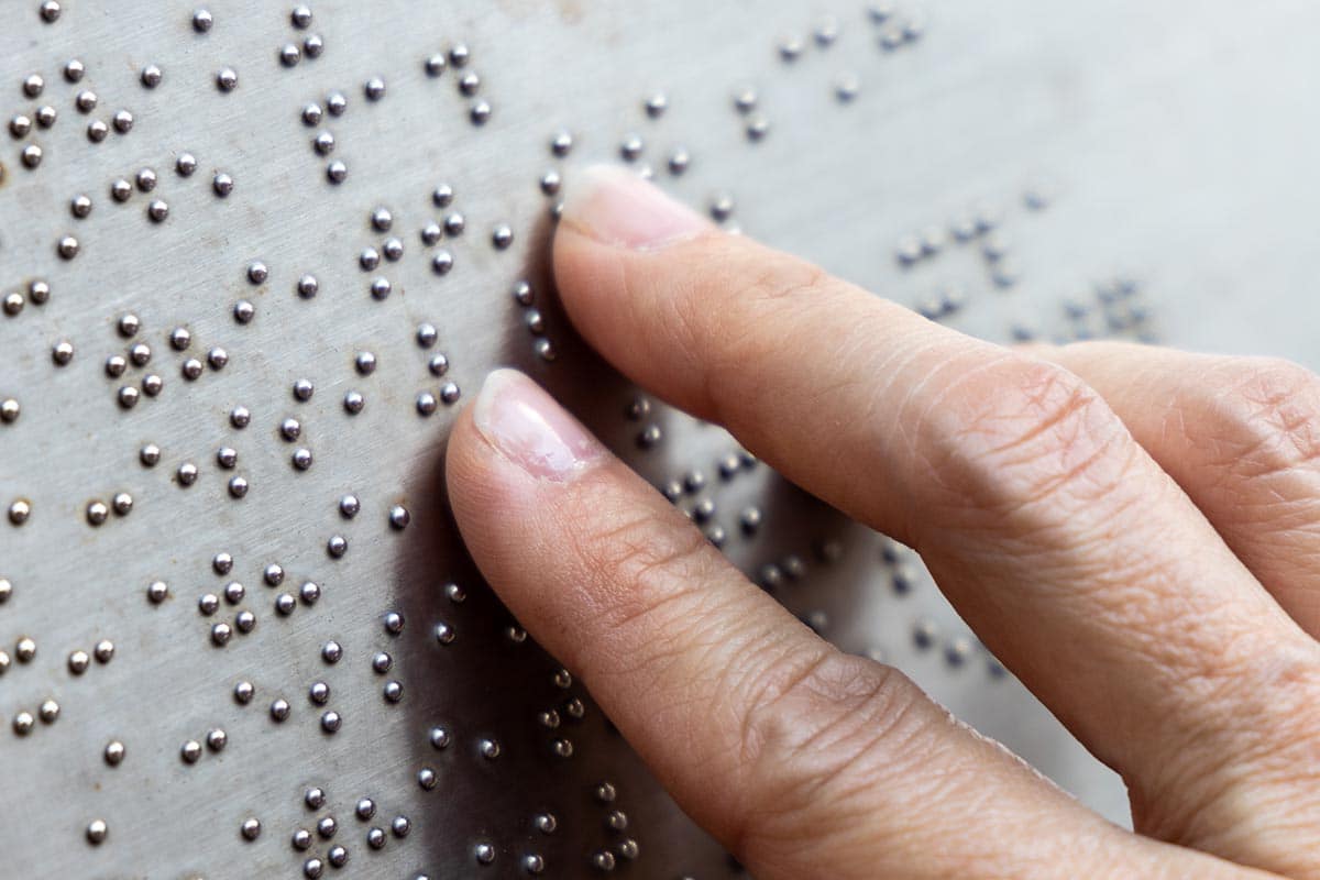 ADA Braille Reading - Tactile Reading