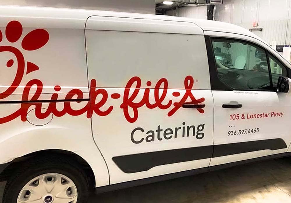 Chick-fil-A Vehicle Wrap and Graphics