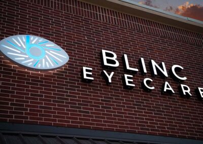 Blinc Eye Care-Channel Letter/Dimensional Signs