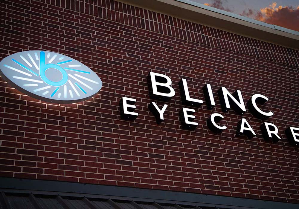Blinc Eye Care-Channel Letter/Dimensional Signs