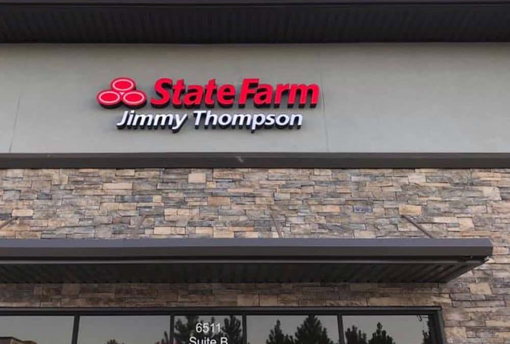 Jimmy Thompson-State Farm-Channel Letter Sign