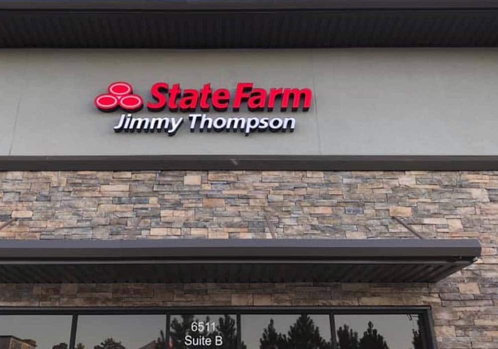 Jimmy Thompson-State Farm-Channel Letter Sign