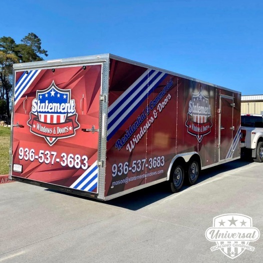 Vehicle Wraps & Graphics - Wrap vehicle design for truck trailers example image